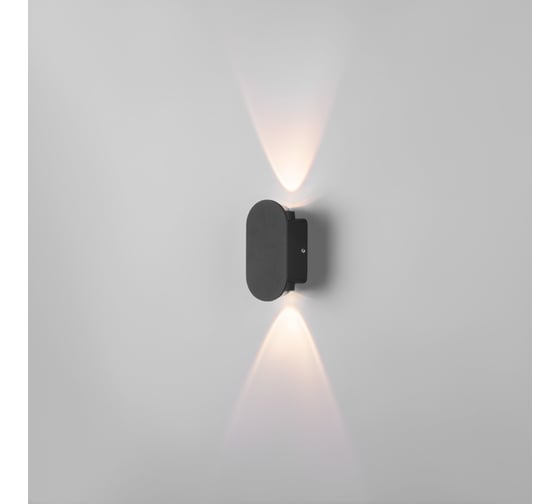 Настенный светодиодный светильник Elektrostandard mini light 35153/d черный a060879