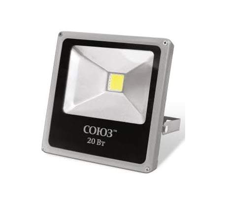 Плоский прожектор Союз SFLSLED-COB-20-865-GR-IP65 411890