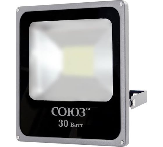 Плоский прожектор Союз SFLSLED-COB-30-865-GR-IP65 411906 1