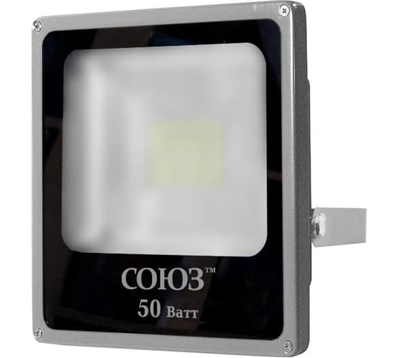 Плоский прожектор Союз SFLSLED-COB-50-865-GR-IP65 413580 1