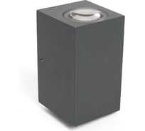 Уличный светодиодный светильник FERON DH055, 2x5W, 800Lm, 3000K, серый 48489