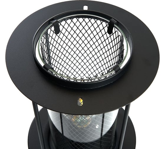 Садово-парковый светильник FERON PL724 на постамент 60W 230V E27, черный 48390