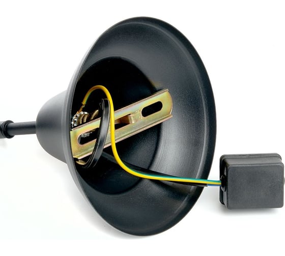 Садово-парковый светильник FERON PL725 на цепочке 60W E27 230V, черный 48389