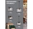 Садово-парковый светильник FERON PL701 на стену вниз 60W E27 230V, черный 48383 4