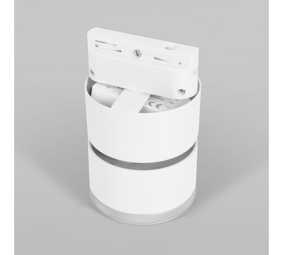 Светодиодный однофазный светильник Elektrostandard impact 10w 4200к белый матовый/серебро a062872