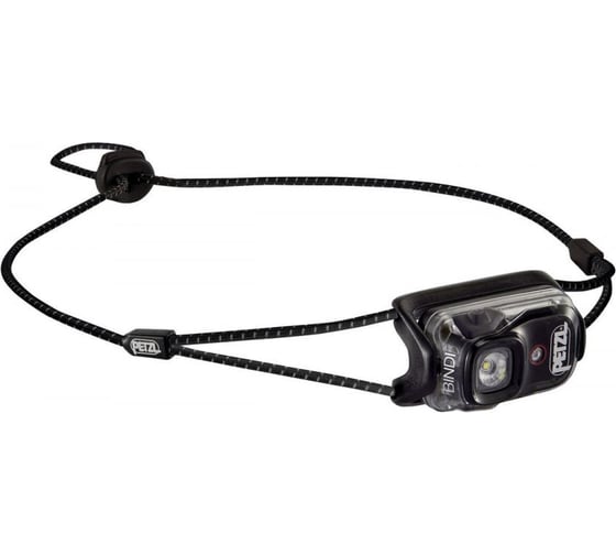 Налобный светодиодный фонарь Petzl Bindi черный, 200 лм, аккумулятор E102AA00 1