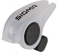 Задний фонарь SIGMA BRAKELIGHT, 31001, на тормоз, белый, 1 светодиод, батарейки в комплекте H000014001