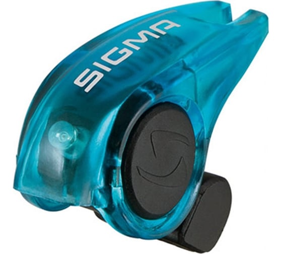 Задний фонарь SIGMA BRAKELIGHT, 31004, на тормоз, синий, 1 светодиод, батарейки в комплекте H000014004