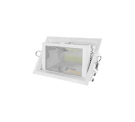 Светодиодный поворотный квадратный светильник 241x154x100мм 30W 3000K 1/6 VARTON Downlight V1-R0-00058-10000-2003030 1