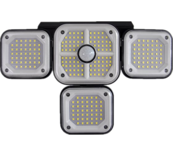 Светодиодный светильник duwi Solar LED PRO на солнечных батареях 3 режима освещения ДУ 50 Вт 6500К 1000Лм IP65 с датчиком движения и фотосенсором черный 24294 3