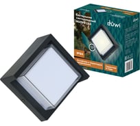Настенный накладной светильник duwi NUOVO LED 6Вт ABS пластик 4200К IP54 черный 24783 2