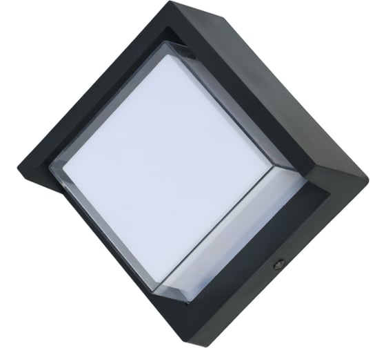 Настенный накладной светильник duwi NUOVO LED 6Вт ABS пластик 4200К IP54 черный 24783 2