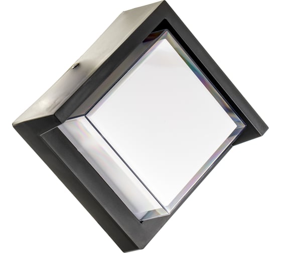 Настенный накладной светильник duwi NUOVO LED 6Вт ABS пластик 4200К IP54 черный 24783 2