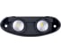 Настенный накладной светильник duwi NUOVO LED 4Вт ABS пластик 3000К IP54 черный 4 луча 24770 2 7