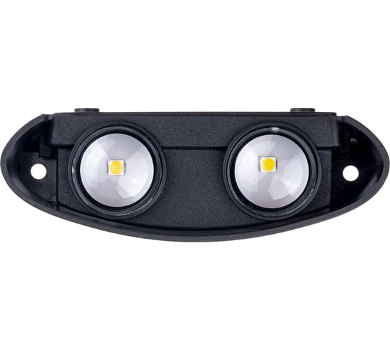 Настенный накладной светильник duwi NUOVO LED 4Вт ABS пластик 4200К IP54 черный 4 луча 24773 3