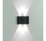 Настенный накладной светильник duwi NUOVO LED 4Вт ABS пластик 4200К IP54 черный 4 луча 24773 3 9