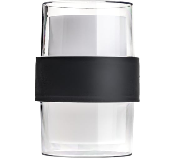 Настенный накладной светильник duwi NUOVO LED 6Вт ABS пластик 3000К IP54 черный 24778 8