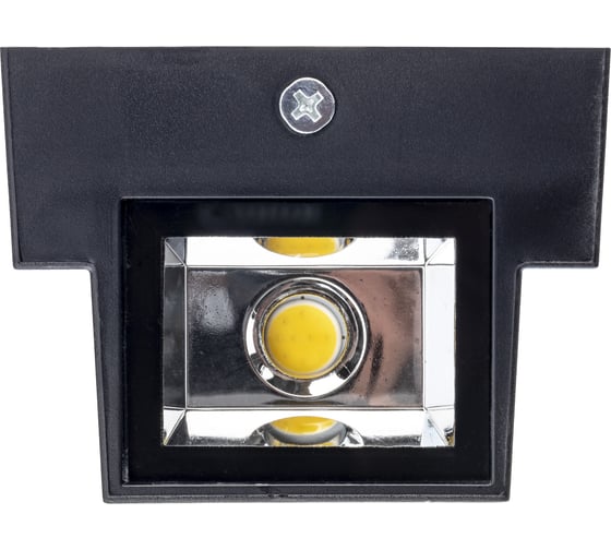 Настенный накладной светильник duwi NUOVO LED 6Вт ABS пластик 4200К IP54 черный 2 луча 24777 1