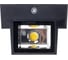 Настенный накладной светильник duwi NUOVO LED 6Вт ABS пластик 4200К IP54 черный 2 луча 24777 1 5