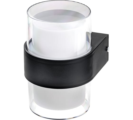 Настенный накладной светильник duwi NUOVO LED 6Вт ABS пластик 4200К IP 54 черный 24779 5