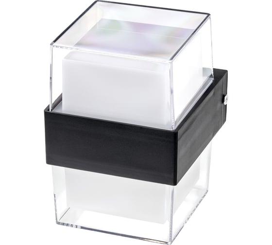 Настенный накладной светильник duwi NUOVO LED 6Вт ABS пластик 4200К IP 54 черный 24781 8