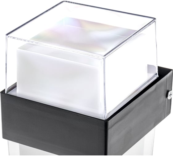 Настенный накладной светильник duwi NUOVO LED 6Вт ABS пластик 4200К IP 54 черный 24781 8