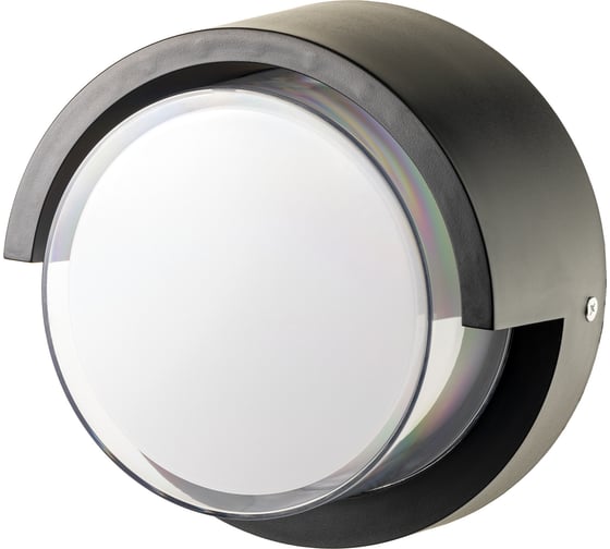 Настенный накладной светильник duwi NUOVO LED 6Вт ABS пластик 3000К IP 54 черный 24784 9