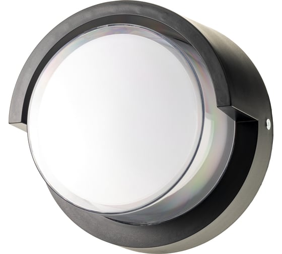 Настенный накладной светильник duwi NUOVO LED 6Вт ABS пластик 3000К IP 54 черный 24784 9