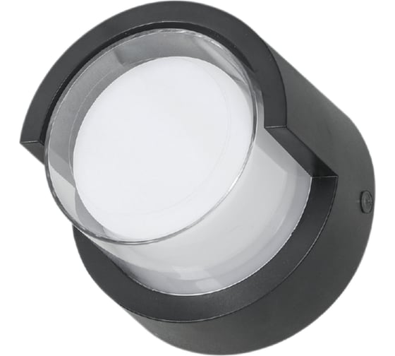 Настенный накладной светильник duwi NUOVO LED 6Вт ABS пластик 4200К IP 54 черный 24785 6