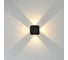 Настенный накладной светильник duwi NUOVO LED 4Вт ABS пластик 4200К IP 54 черный 4 луча 24789 4 2