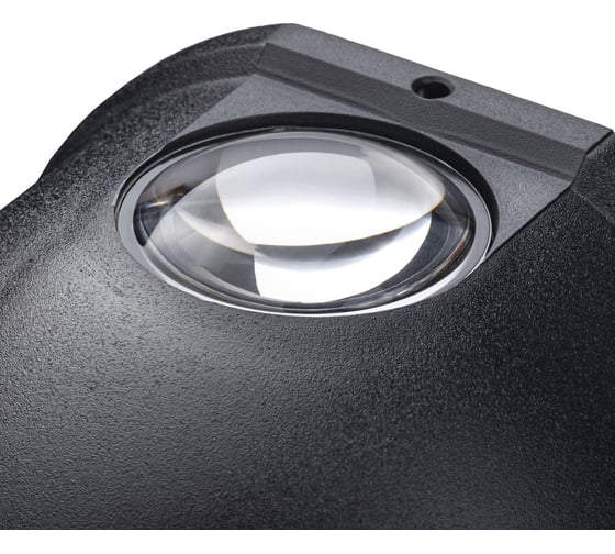 Настенный накладной светильник duwi NUOVO LED 4Вт ABS пластик 3000К IP 54 черный 4 луча 24790 0
