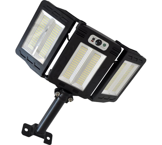 Светодиодный светильник duwi Solar LED PRO на солнечных батареях 3 режима освещения ДУ 40 Вт 6500К 750Лм IP65 с датчиком движения и фотосенсором черный 24291 2