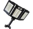 Светодиодный светильник duwi Solar LED PRO на солнечных батареях 3 режима освещения ДУ 40 Вт 6500К 750Лм IP65 с датчиком движения и фотосенсором черный 24291 2 4