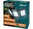 Светодиодный светильник duwi Solar LED PRO на солнечных батареях 3 режима освещения ДУ 40 Вт 6500К 750Лм IP65 с датчиком движения и фотосенсором черный 24291 2 12