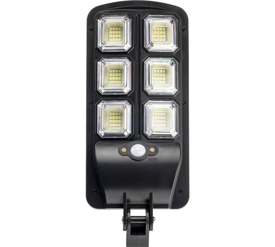 Светодиодный светильник duwi Solar LED PRO на солнечных батареях 3 режима освещения ДУ 20 Вт 6500К 450Лм IP65 с датчиком движения и фотосенсором черный 24290 5