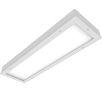 Медицинский светодиодный светильник с опаловым рассеивателем 595x180x55мм 18ВТ 6500К IP54 VARTON V1-C0-00180-10000-5401865