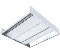 Офисный встраиваемый светодиодный светильник отраженного света, колотый лед 595x595x100мм 36ВТ 6500К VARTON V1-A0-00025-10000-2003665