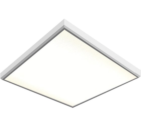Офисный накладной светодиодный светильник 595x595x50мм 36ВТ 6500К VARTON V1-A0-00070-20000-2003665 1