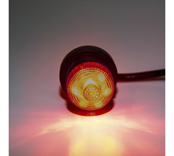 Стробоскопическая диодная лампа ELF 7led, 220в, красная ELF-Strobe red