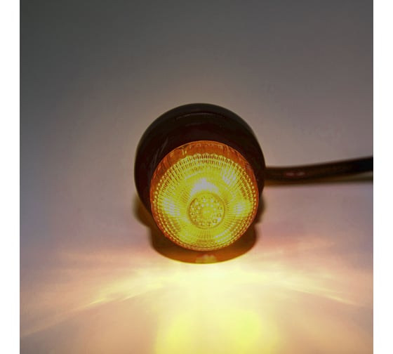 Диодная стробоскопическая лампа ELF 7led, 220в, желтая ELF-Strobe yellow