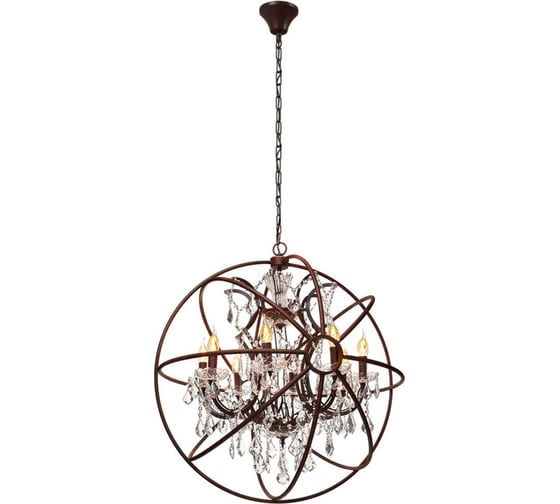 Подвесная люстра LOFT IT Foucaults Orb Crystal LOFT1897/8 1