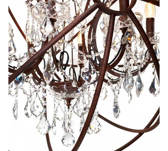 Подвесная люстра LOFT IT Foucaults Orb Crystal LOFT1897/8