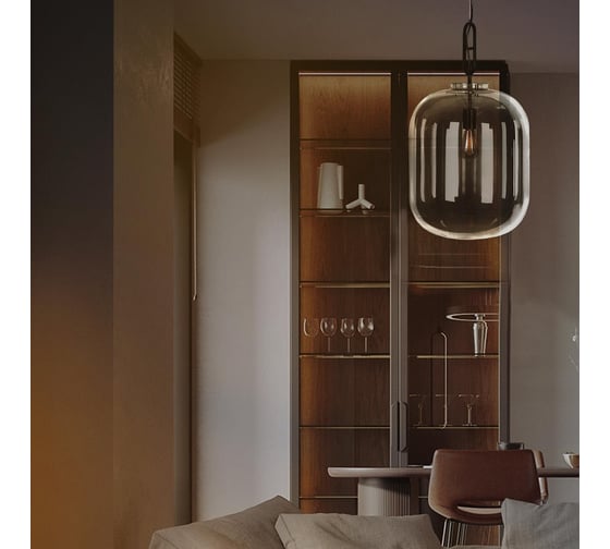 Подвесной светильник LOFT IT Oda 10195/350 Smoke