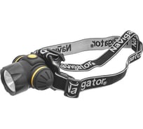 Налобный фонарь Navigator NPT-H07-3AAA 1LEDx3Вт, 3 режима, блистер 94914