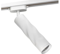 Трековый подвесной светодиодный светильник RITTER Artline поворотный цилиндр 55x200 10Вт 800Лм 4000К 230В алюминий белый 59704 3