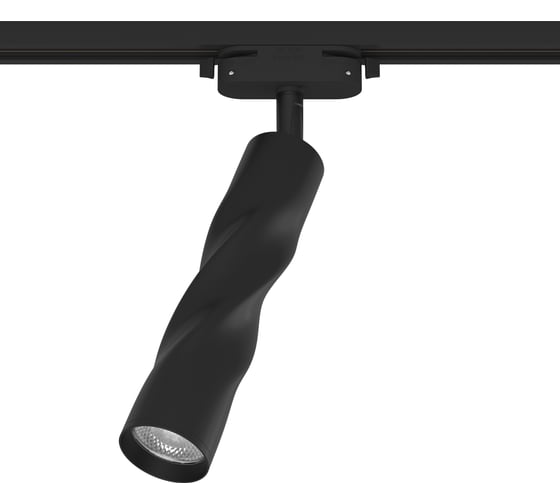 Трековый подвесной светодиодный светильник RITTER Artline цилиндр 55x200 GU10 230В алюминий черный 59932 0