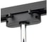 Трековый поворотный светильник RITTER Artline цилиндр 55x100mm GU10 230В алюминий хром 59877 4 4