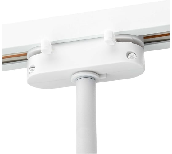Трековый светодиодный поворотный светильник RITTER Artline цилиндр 80x100mm 12Вт 960Лм 4000К 230В алюминий белый 59721 0