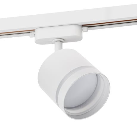 Трековый светильник RITTER Artline поворотный цилиндр 85x80mm GX53 230В алюминий/пластик 4м2 белый 59865 1