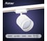 Трековый светильник RITTER Artline поворотный цилиндр 85x80mm GX53 230В алюминий/пластик 4м2 белый 59865 1 2